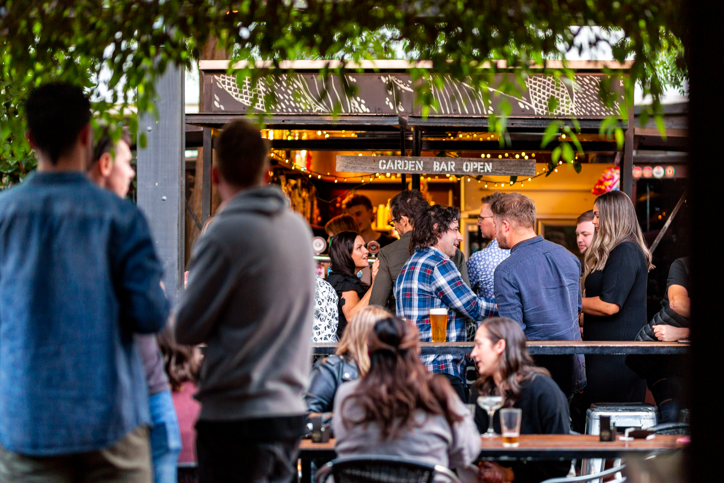 Beer Garden — THE PEACOCK HOTEL